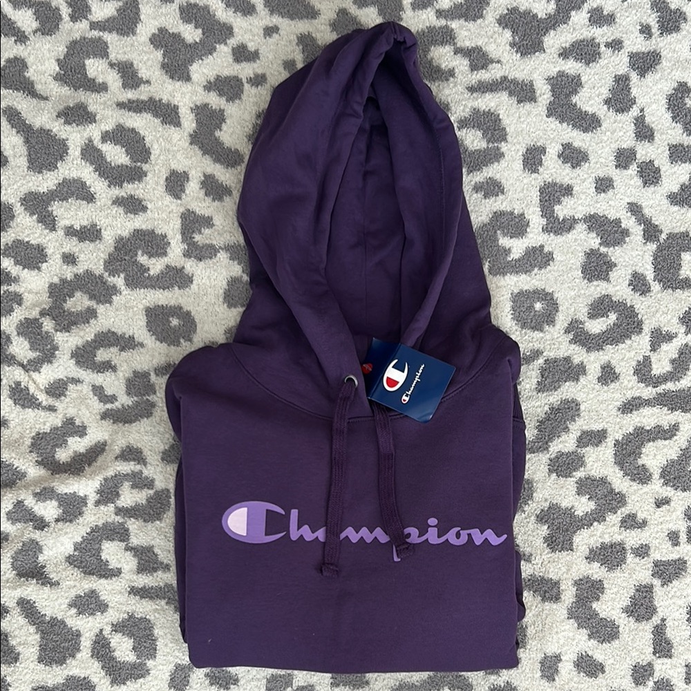 Champion Purple Hoodie